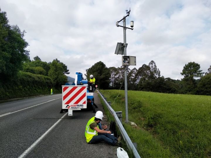 Instalación Estación medida variables ambientales