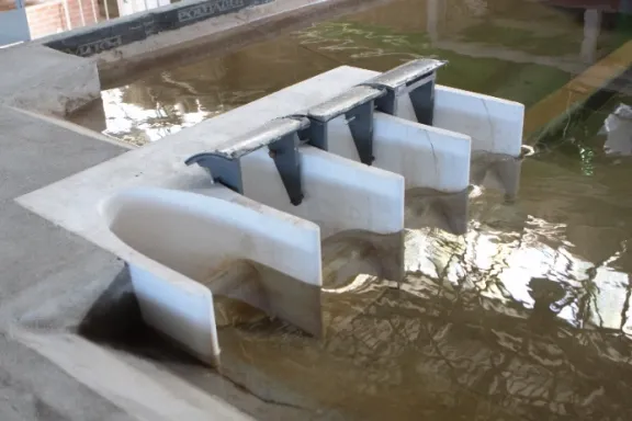 Modelación física del nuevo aliviadero de la presa de Yesa (CH Ebro)