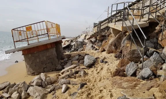 Imagen de efecto de un temporal