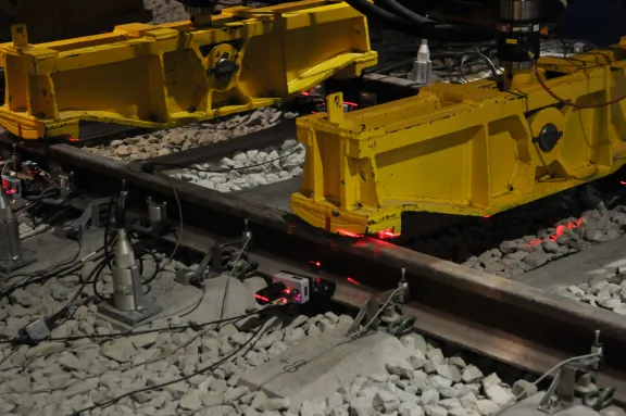 Cajón ferroviario detalle