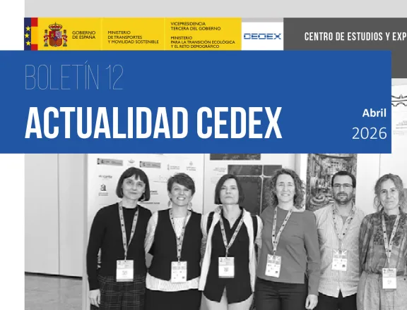 Recorte portada Boletin actualidad CEDEX Abril 2026