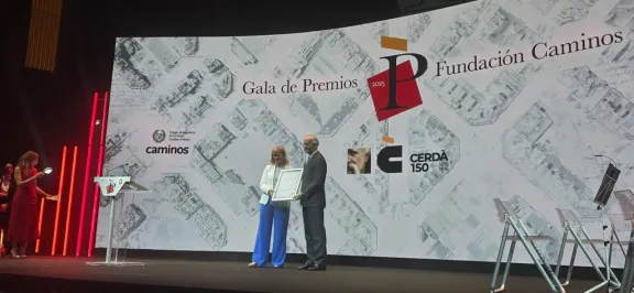 Premio Calvo-Sotelo al CEDEX de la Fundación Caminos