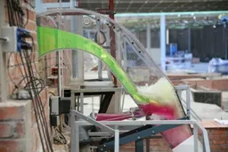 Instalación para experimentación de aliviaderos en sifón