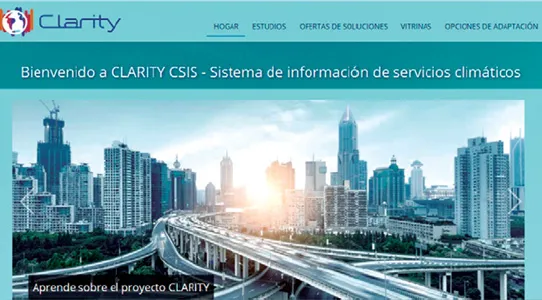 Portada de la web Clarity
