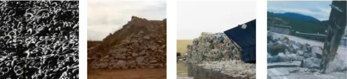 Distintos materiales