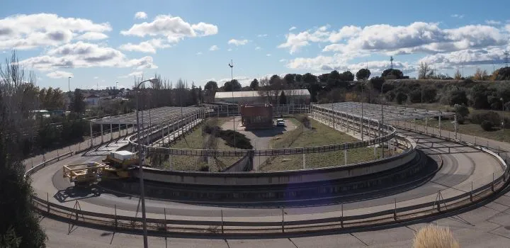 Pista de ensayo acelerado de firmes a escala real del CET