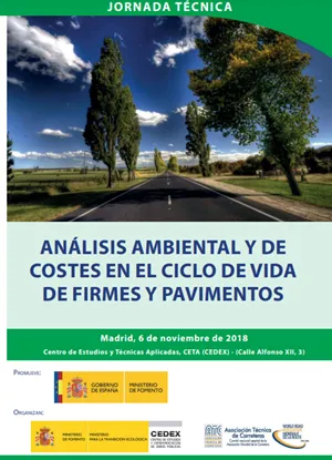 Jornada CEDEX-ATC sobre ACV y CCV en firmes y pavimentos