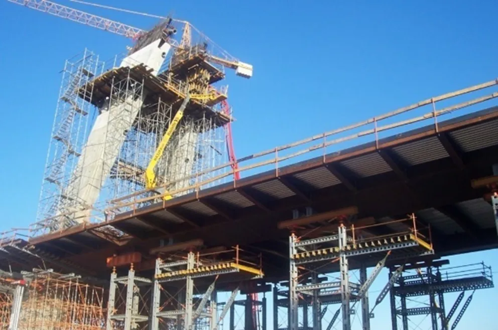 Foto de una obra realizada con árido reclidado