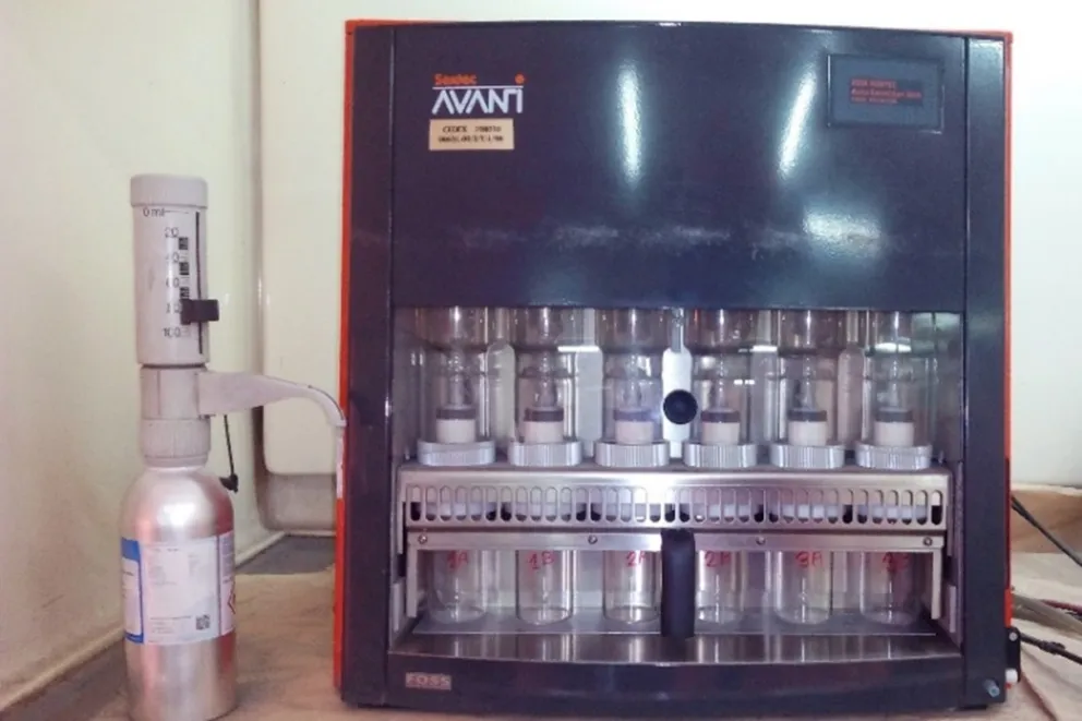 Foto extractor soxhlet