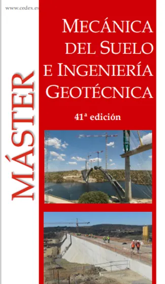 Folleto informativo del Máster de Mecánica del Suelo e Ingeniería Geotécnica