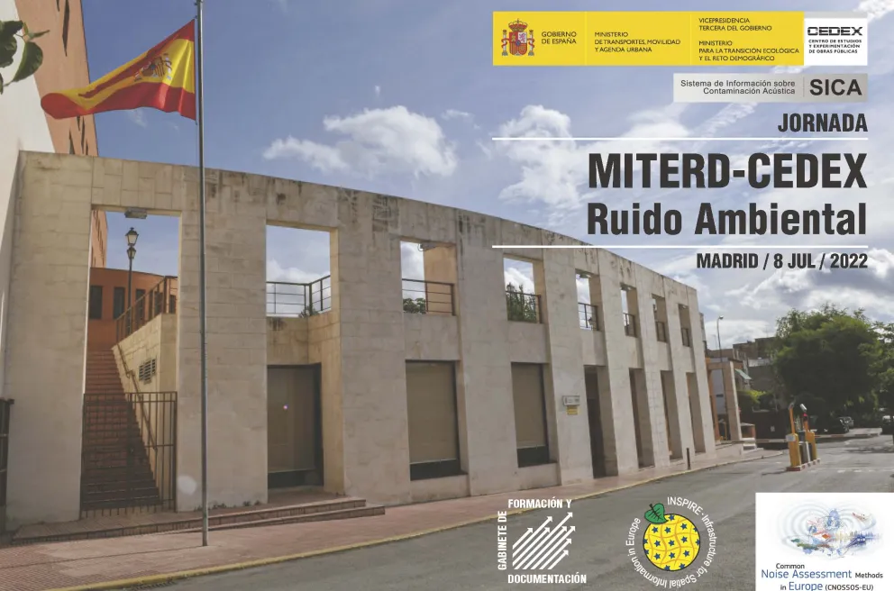 Folleto de la Jornada MITERD-CEDEX Ruido Ambiental