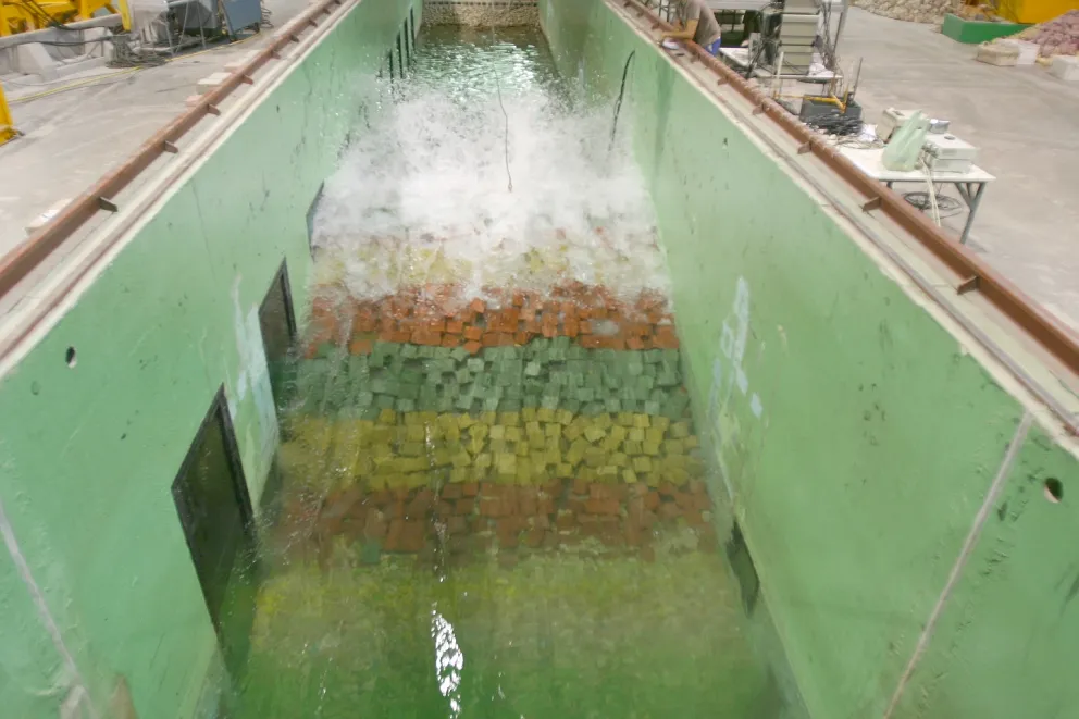 Estudio dique de abrigo