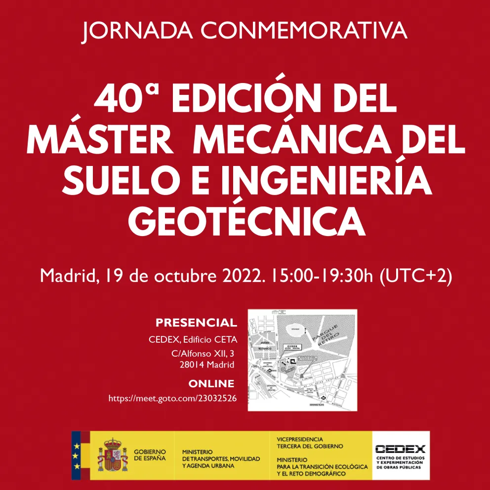 Folleto Máster Mecánica del suelo