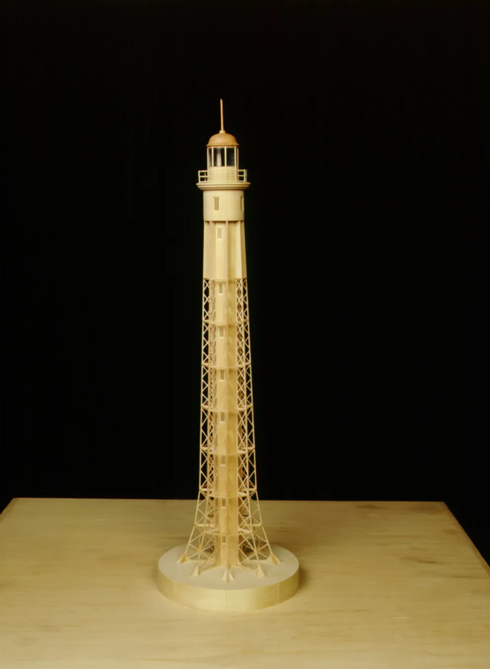 Maqueta del Faro metálico de Cádiz
