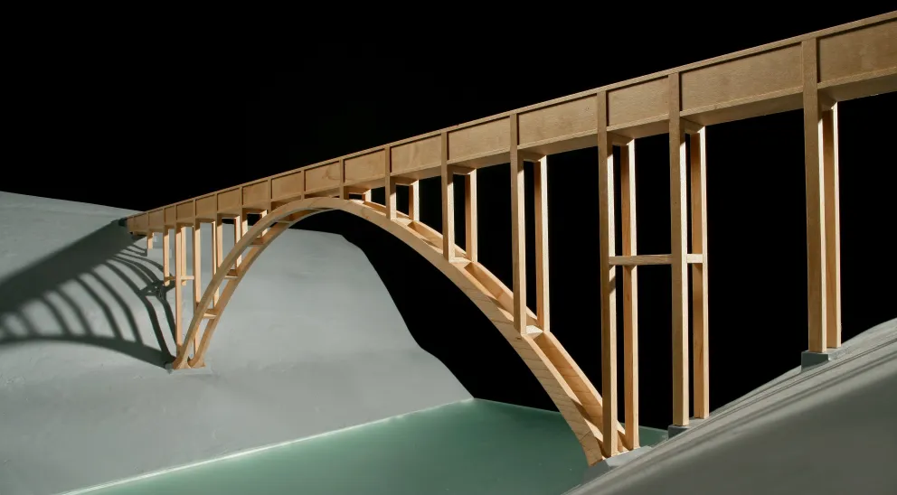 Acueducto sobre el río Najerilla (Carlos Fernández Casado) 