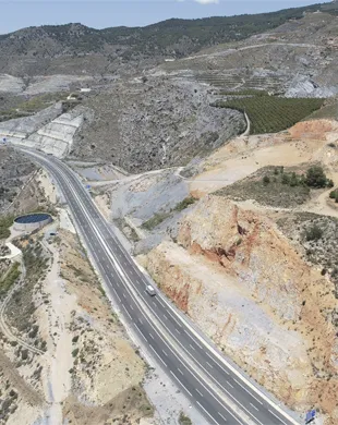 Panorámica de una carretera