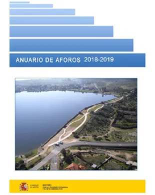 Portada anuario aforos 2018-2019