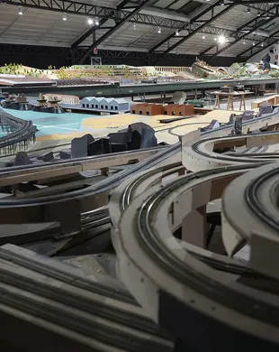 Vista de la maqueta Territorio Ferroviario