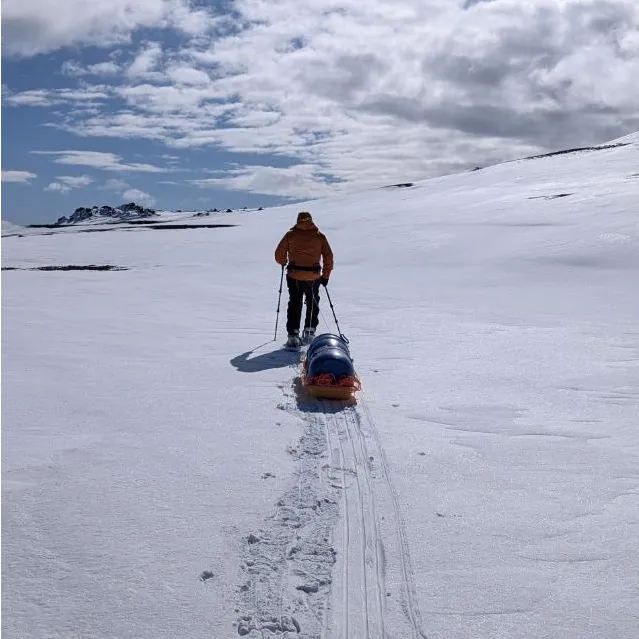Caminando por la Antártida