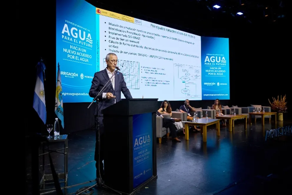 Federico Estrada en el V Congreso Internacional “Agua para el futuro” 