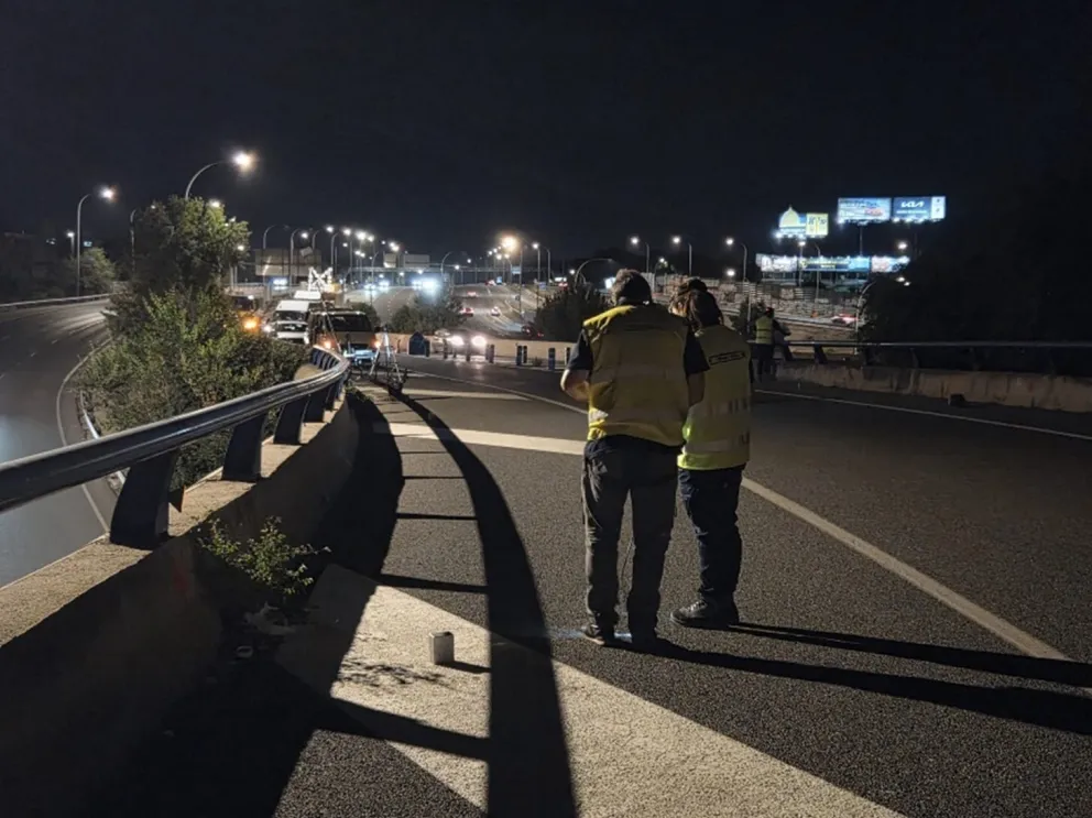 Ensayos dinámicos para la Dirección General de Carreteras