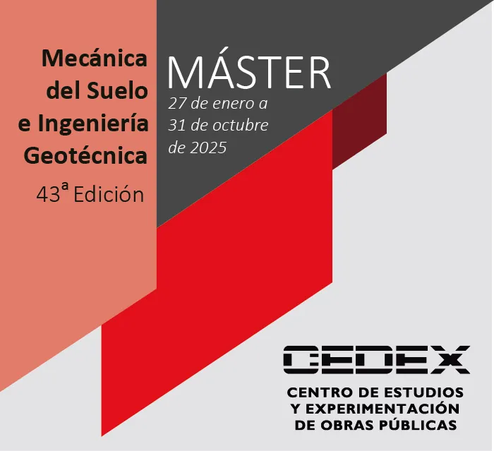 Cabecera del máster de Ingeniería Geotécnica