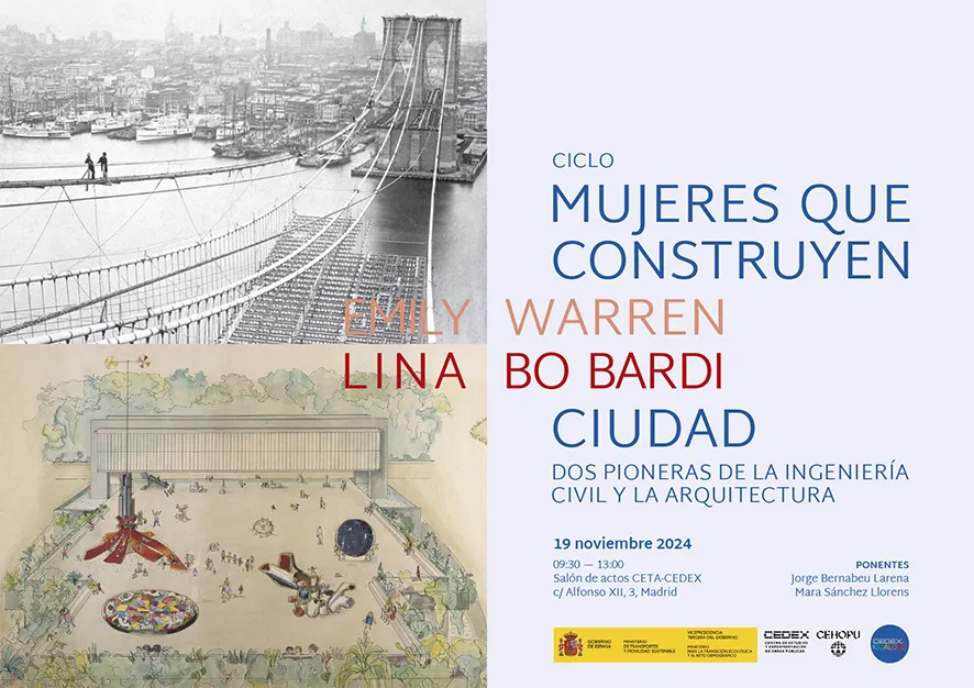 Cartel Ciclo Mujeres que construyen