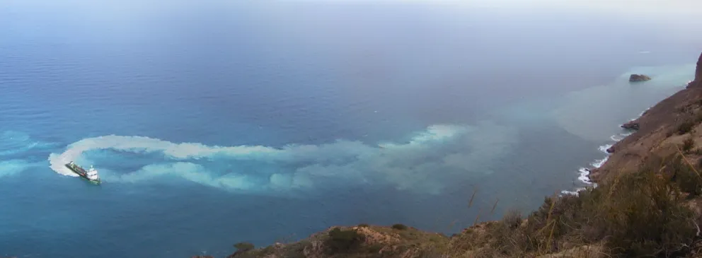 Imagen de un dragado