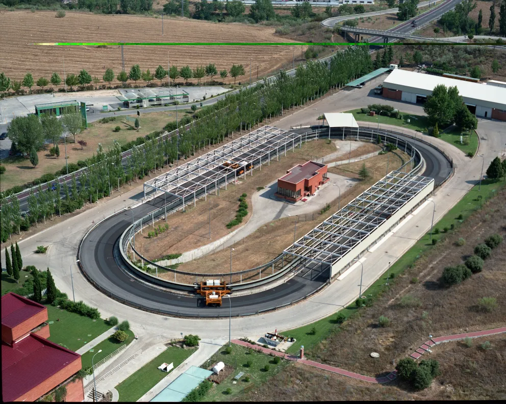 Vista de la pista del CET