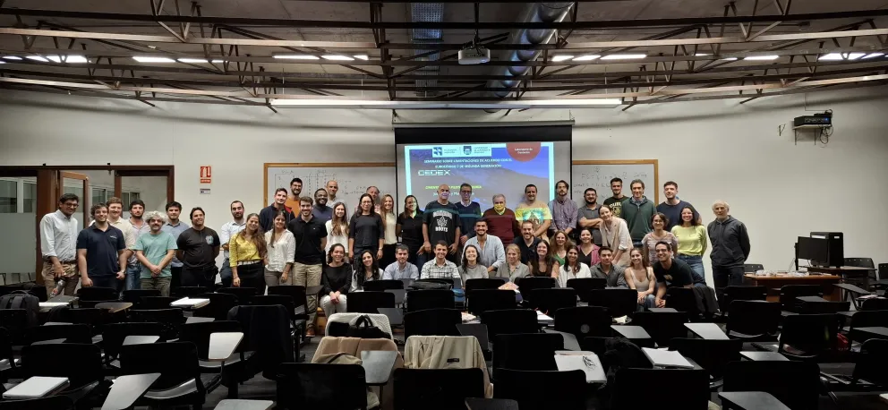 Foto grupal curso de posgrado “Cimentaciones según el Eurocódigo 7 de Segunda Generación – Proyecto Geotécnico"