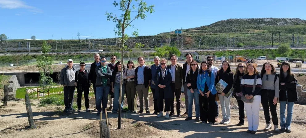 visita final obra Abroñigales - Manzanares