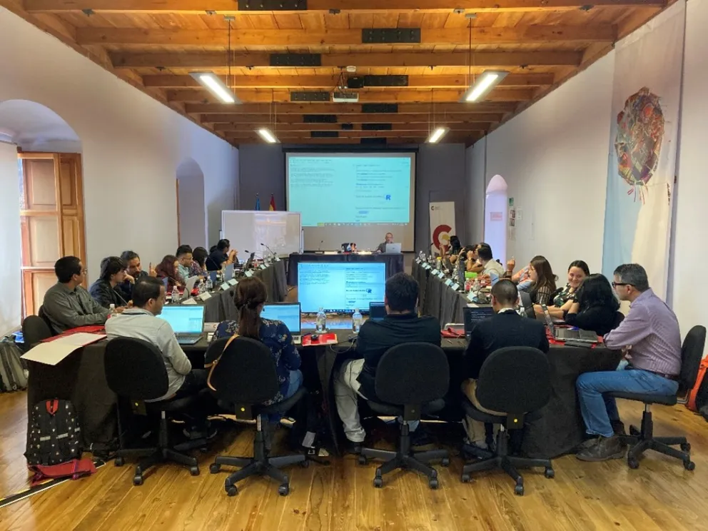 En una clase formativa