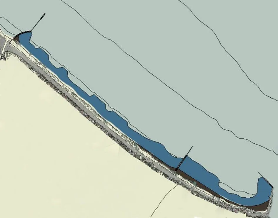 Modelado BIM de la playa de Les Deveses de Denia