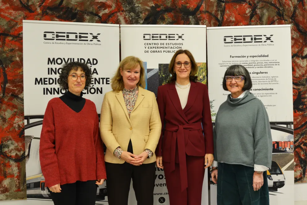 Ponentes de la segunda jornada del ciclo "Mujeres que construyen"