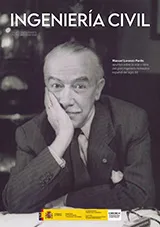 Portada Revista Ingeniería Civil con foto de Lorenzo Pardo