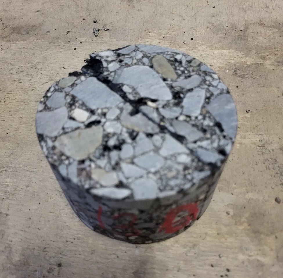 Probeta de mezcla AC22 bin 50/70 S R30