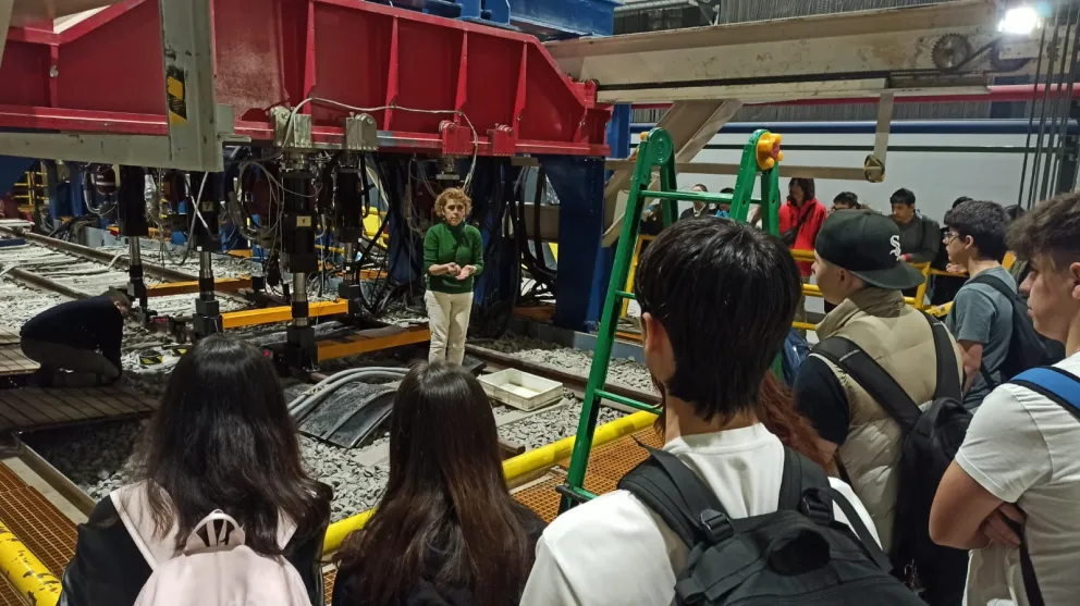 Visita al Cajón Ferroviario