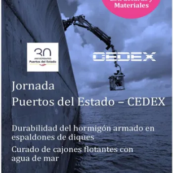 Cartel Jornada Puertos del Estado - CEDEX
