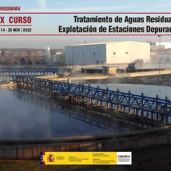 Portada folleto XXXIX Curso depuradoras