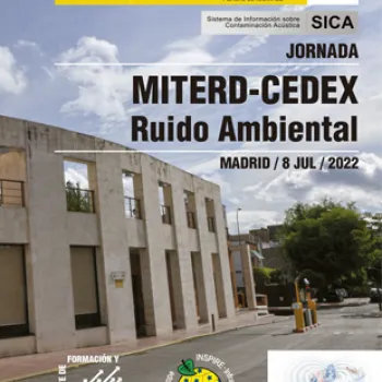 cartel de la jornada RUIDO AMBIENTAL