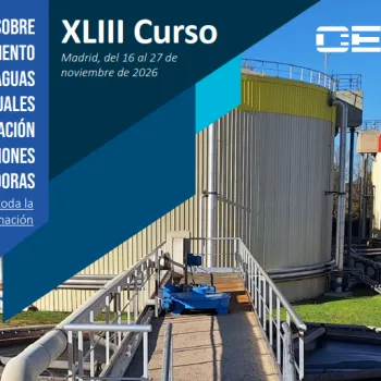 XLIII Curso Tratamiento de Aguas Residuales 2026