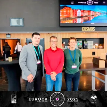 Técnicos del Laboratorio de Geotecnia presentes en el congreso EUROCK, Congreso Europeo de Mecánica de Rocas