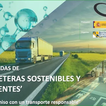 Cartel I Jornada de carreteras sostenibles y resilientes