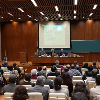 Vista del salón de actos del CEH