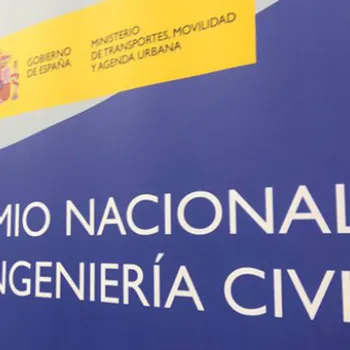 Imagen cartel Premio Nacional de Ingeniería Civil