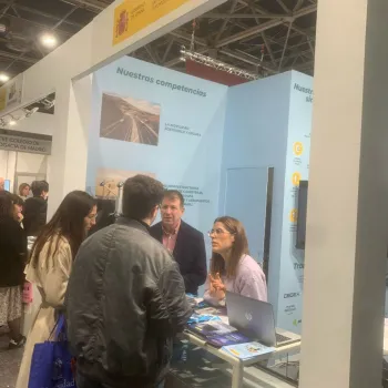 Stand CEDEX-MITMS Feria de posgrado