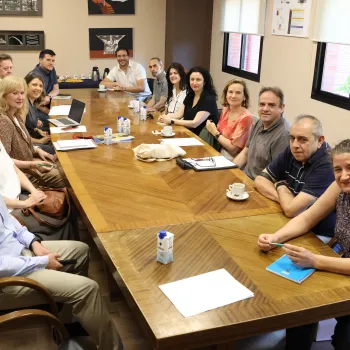 Visita del Instituto Geológico y Minero (IGME)