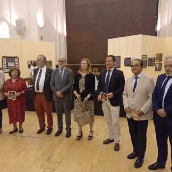 Autoridades en la Inauguración de Felipe II en Toledo