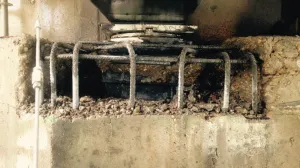 Hormigón deteriorado