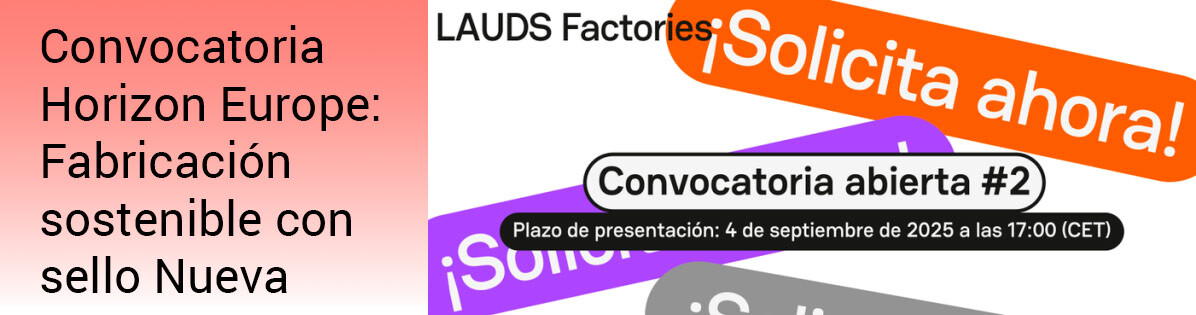 Imagen del artículo Segunda convocatoria LAUDS Factories